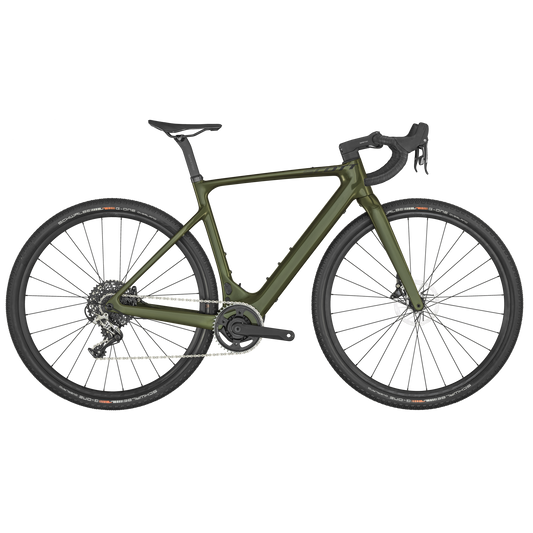 Elcykel Scott Gravel Solace Gravel eRIDE 30 Prism Olive Green