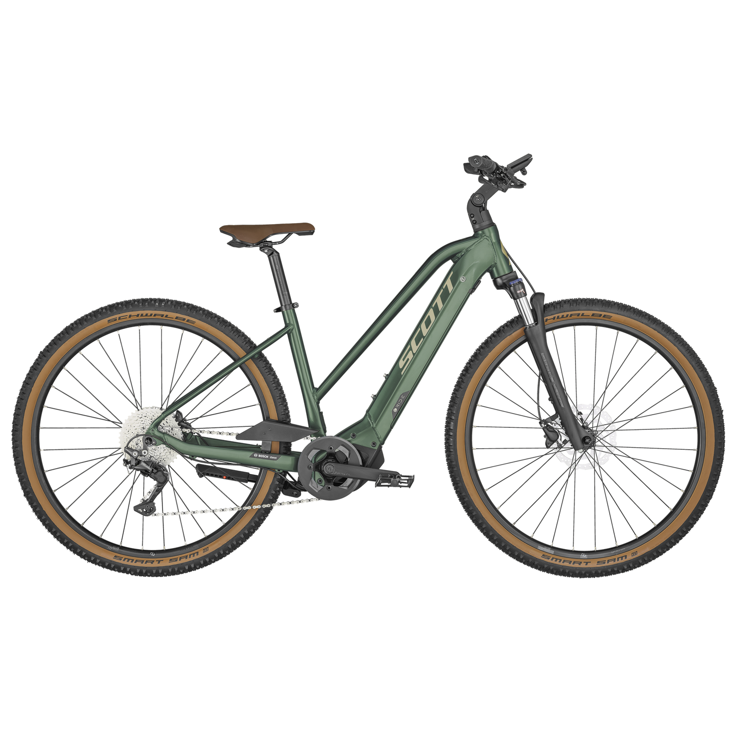 Elcykel Scott Dam Sub Cross eRIDE 10 Lady Malachite Green