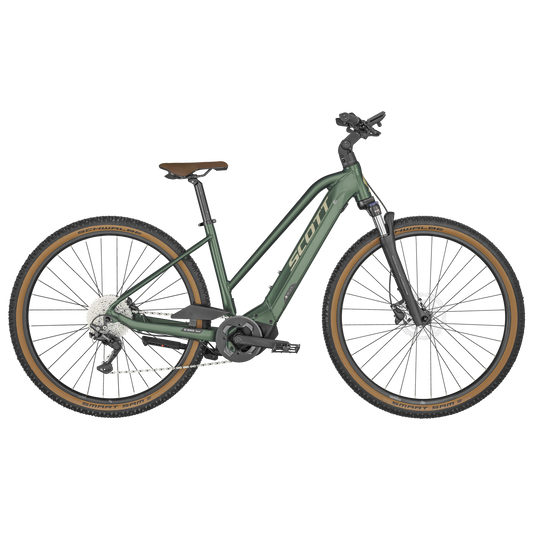 Elcykel Scott Dam Sub Cross eRIDE 10 Lady Malachite Green