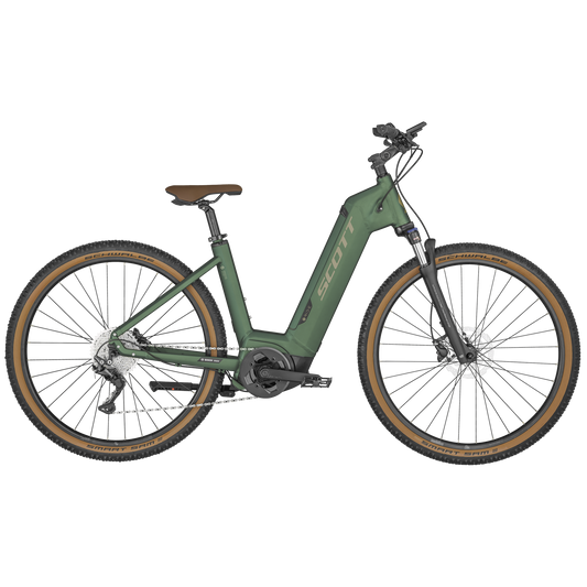 Elcykel Scott Unisex Sub Cross eRIDE 10 Unisex Malachite Green