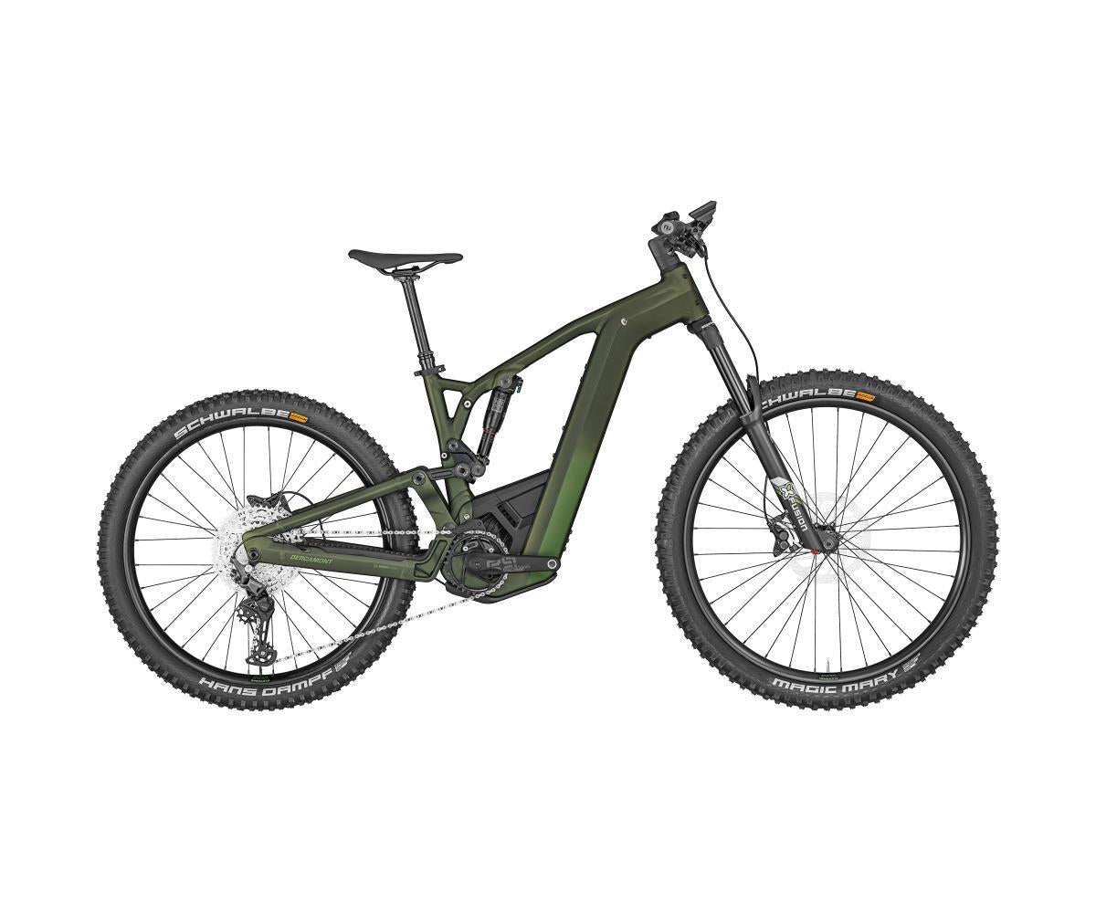 El MTB Bergamont E-Trailster 150 Expert Grön