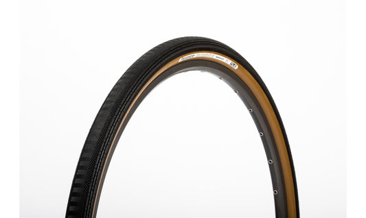 Cykeldäck Panaracer GravelKing SS TLC Vikbart 43-622 (28x1.70") Svart/Brun