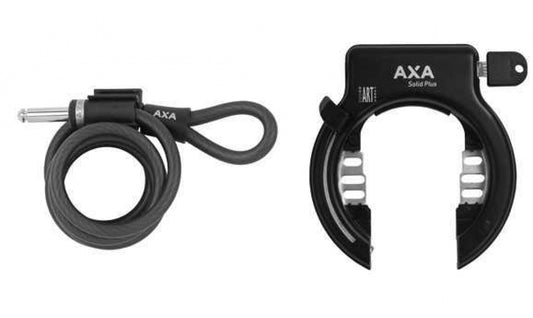 Ramlås AXA Solid Plus inkl. låsvajer