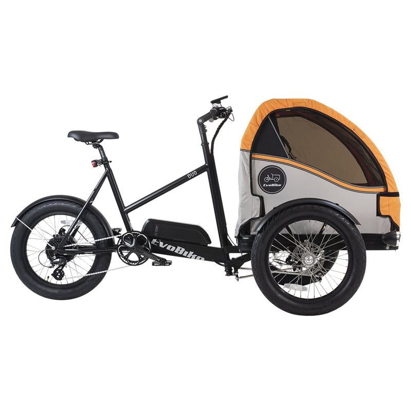 Elcykel Lådcykel EvoBike Cargo Duo