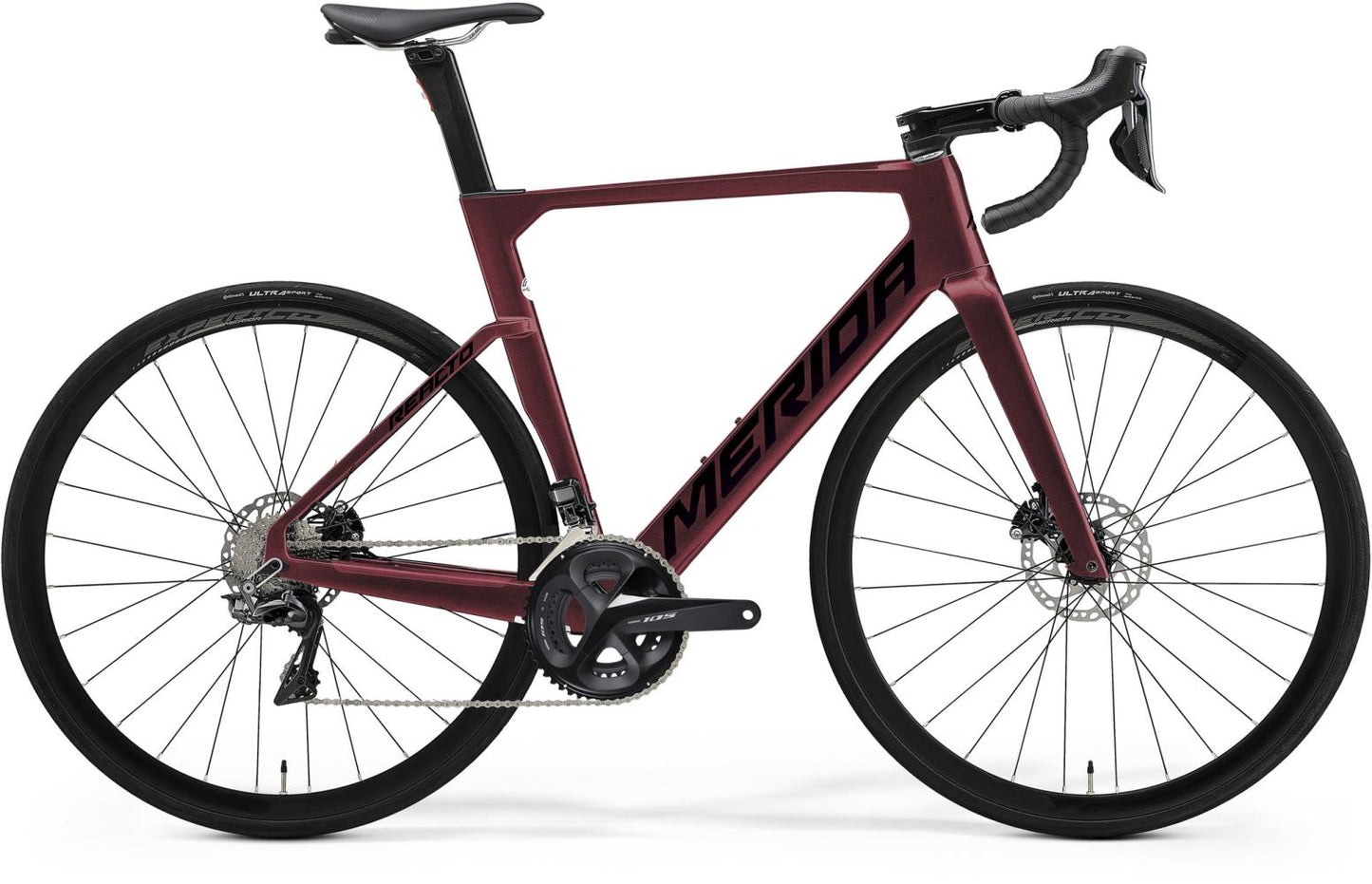 Racer Merida Aero Reacto 6000 Silk mörkröd