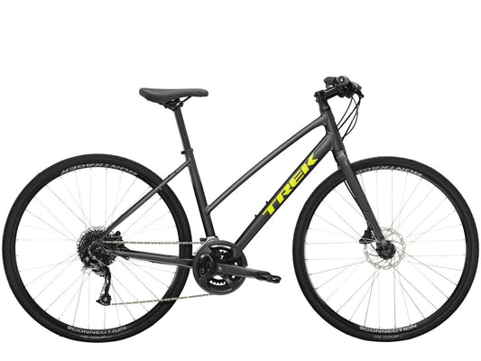 Hybridcykel Trek FX 2 Disc Stagger Grå