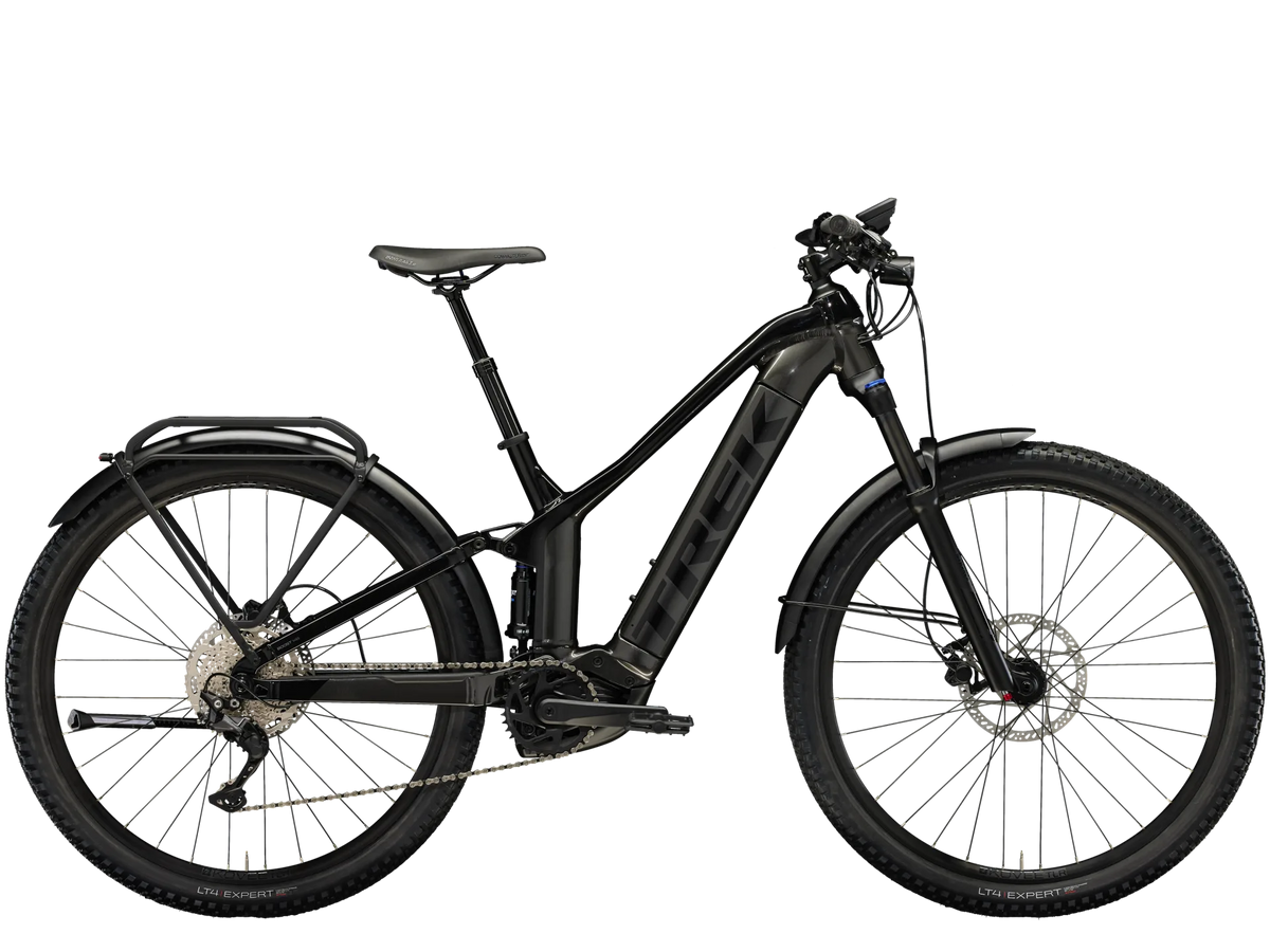 El MTB Trek Powerfly FS 4 EQ Gen 3 29 Svart