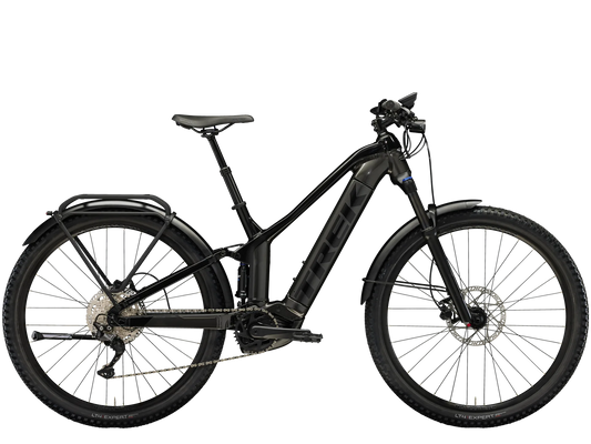 El MTB Trek Powerfly FS 4 EQ Gen 3 29 Svart