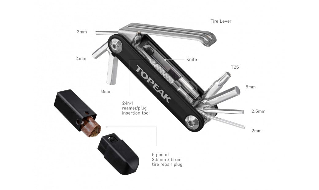 Multiverktyg Topeak Ninja Master+ Toolbox T11