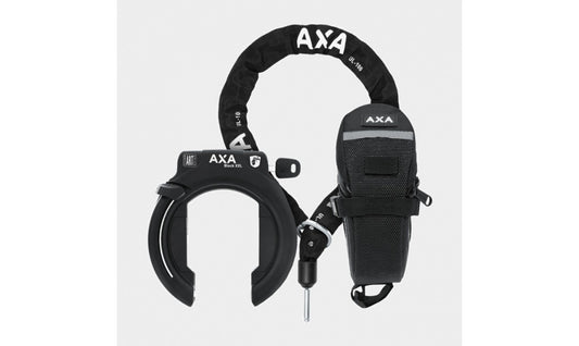 Ramlås AXA Block XXL + Ramlåskätting Plug-in AXA ULC + väska