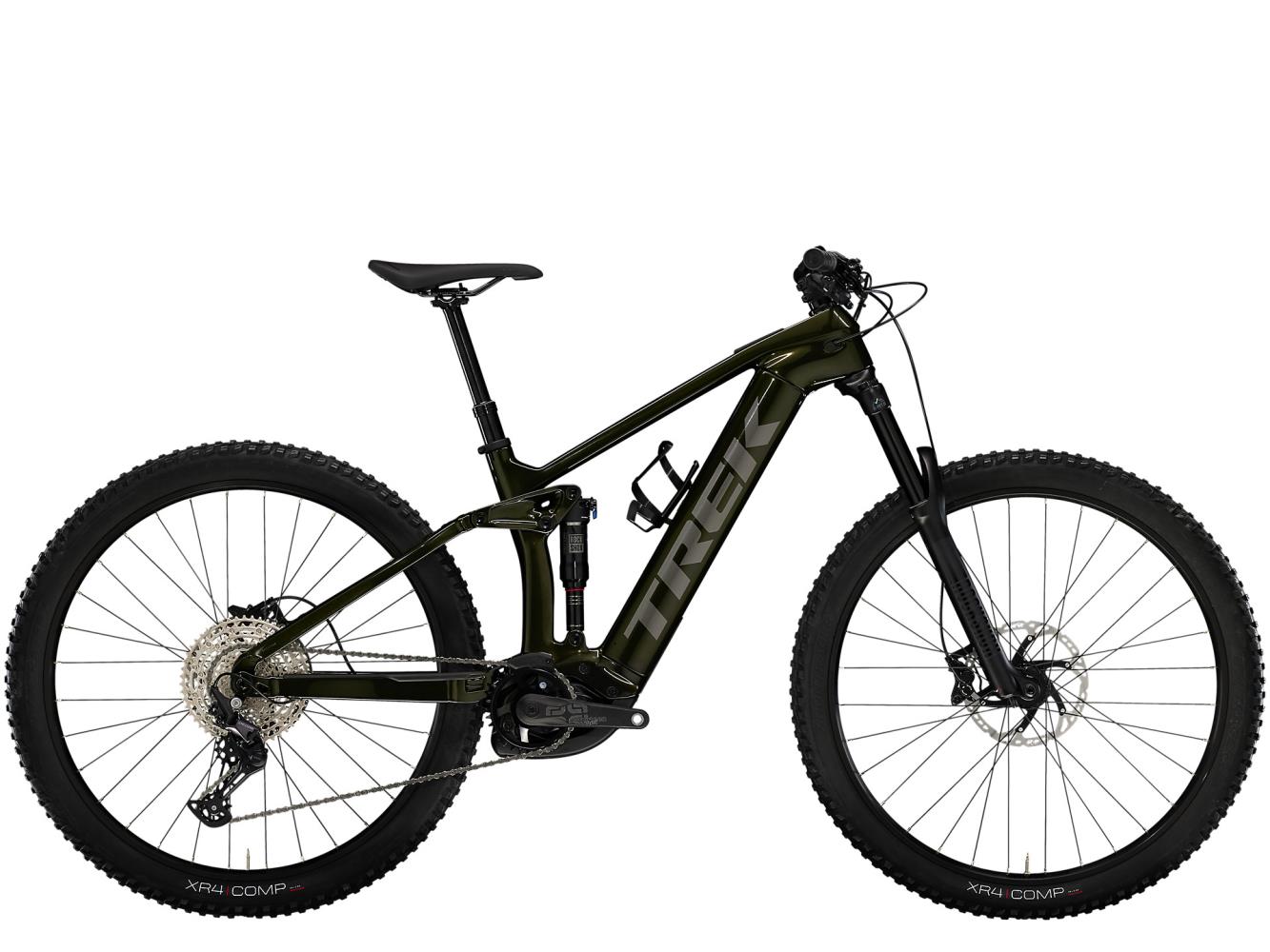 El MTB Trek Rail 9.5 Gen 4 Grön