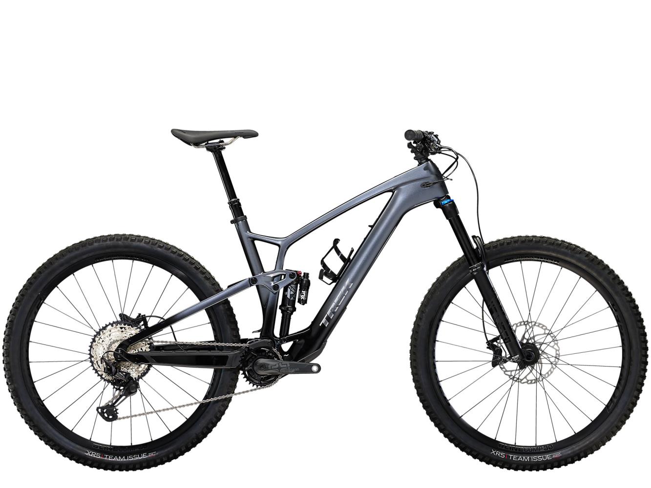 El MTB Trek Fuel Exe 9.7 Grå 29"
