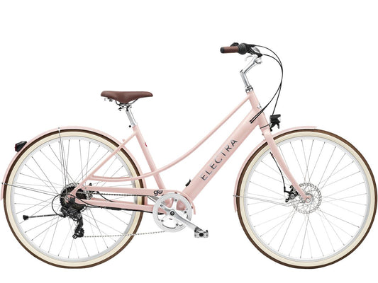 Elcykel Electra Loft Go! 7d Eq Step-thru Dam Rosa