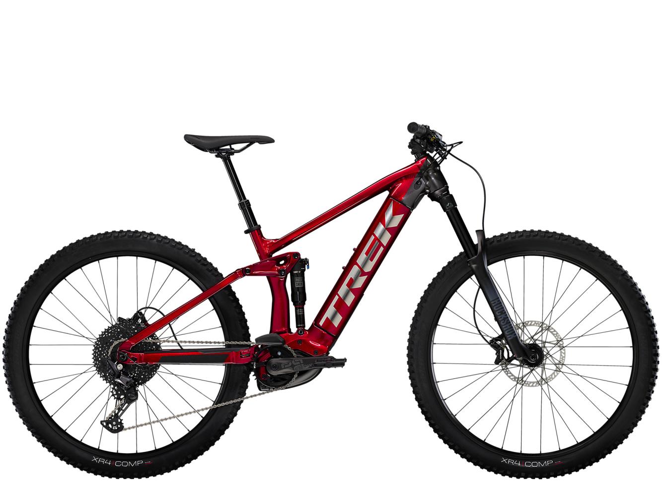 El MTB Trek Rail 5 Deore Gen 3 Röd 29"