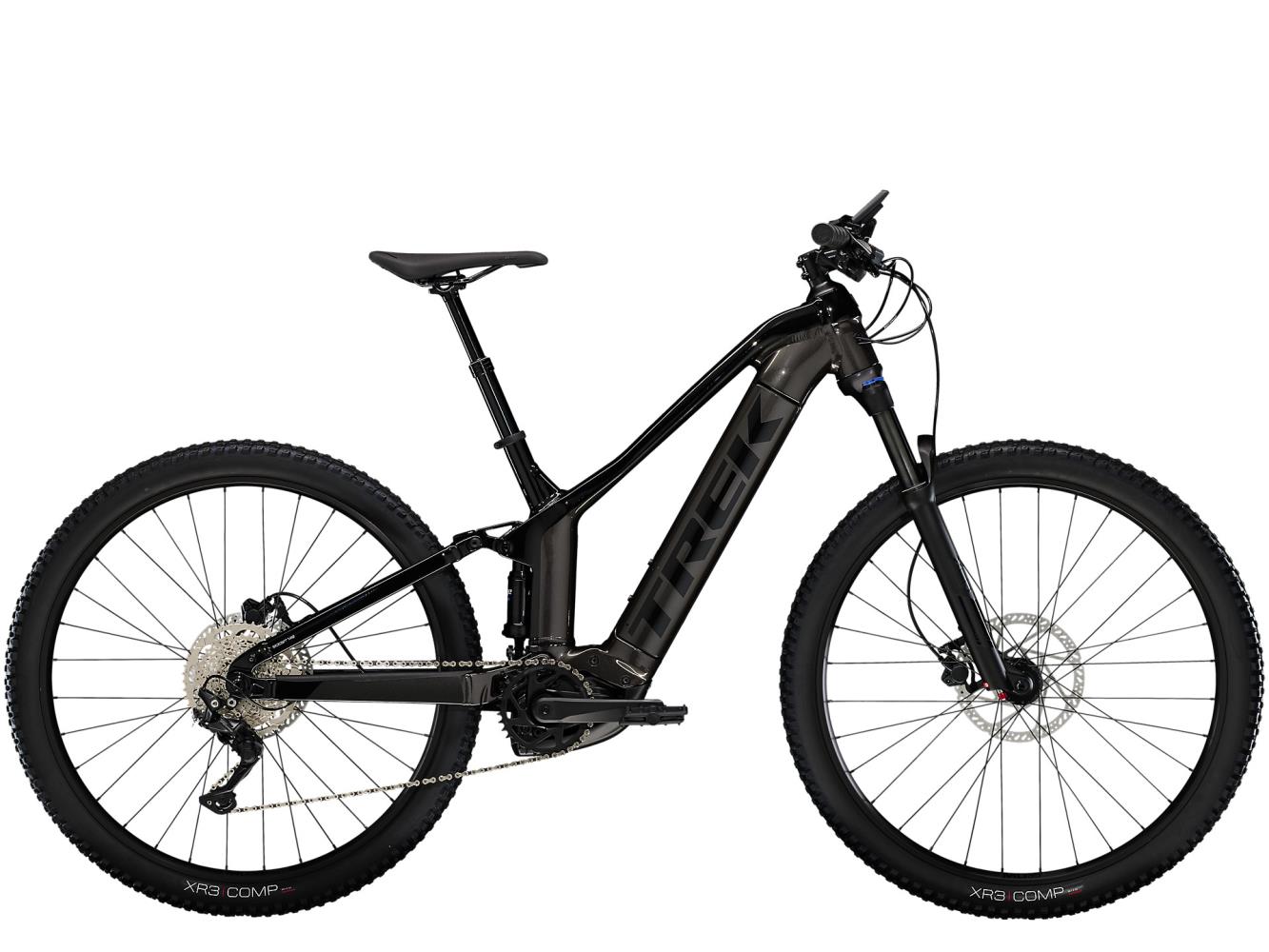 El MTB Trek Powerfly FS 4 Gen 3 Svart 27.5"