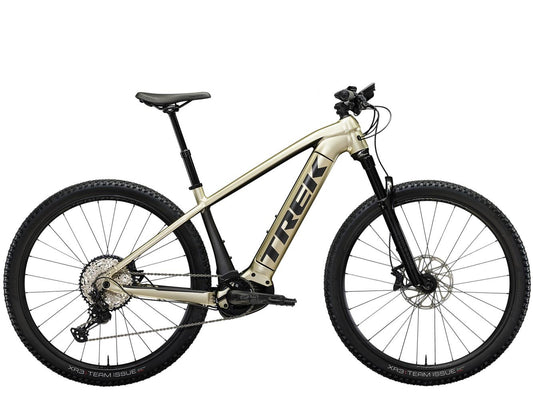 El MTB Trek Powerfly 7 Gen 4 Vit/Svart 27.5"