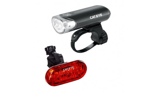 Belysning Cateye El135 & Omni 3 Kit  Svart
