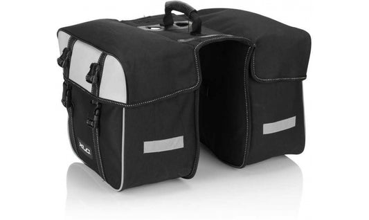 Packväskor XLC BA-S74 2x15 l svart/silver