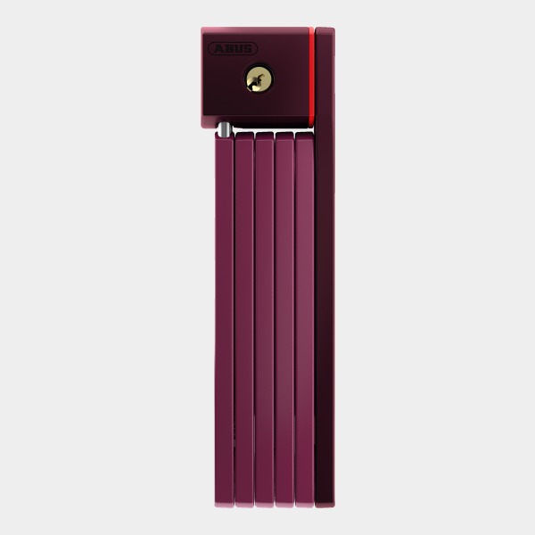 Vikbart lås ABUS uGrip Bordo 5700 80 cm Core lila inkl. fäste (SH)