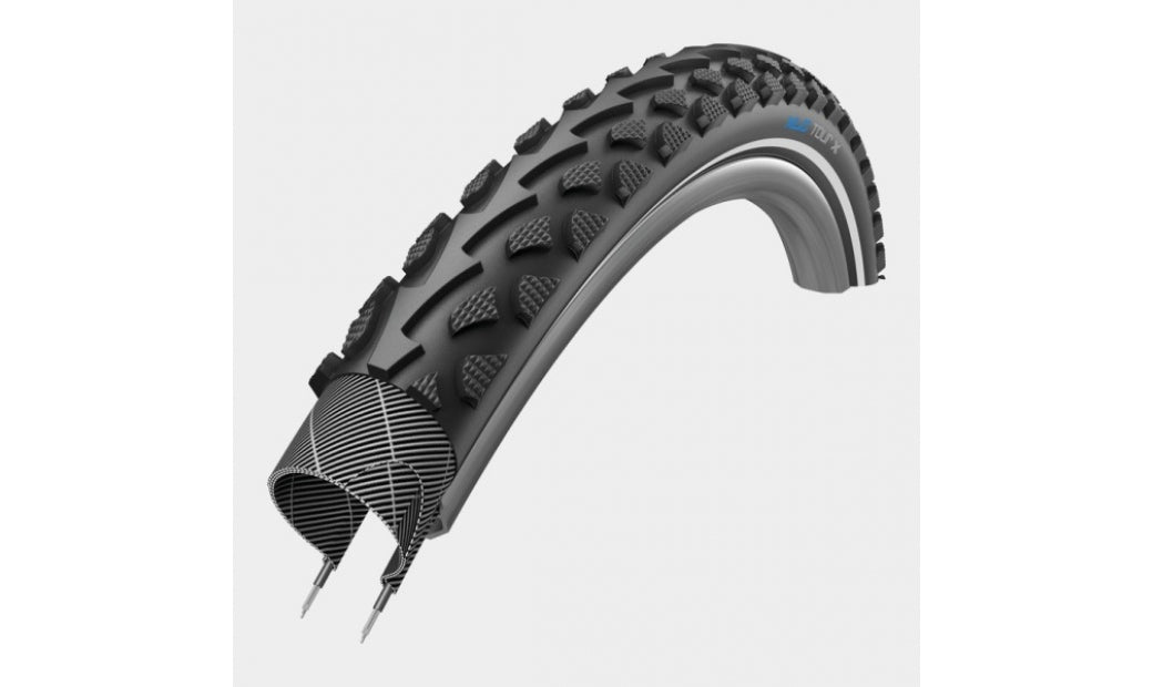 Cykeldäck XLC VT-C05 Tour X 47-559 (26 x 1.75) Svart/Svart
