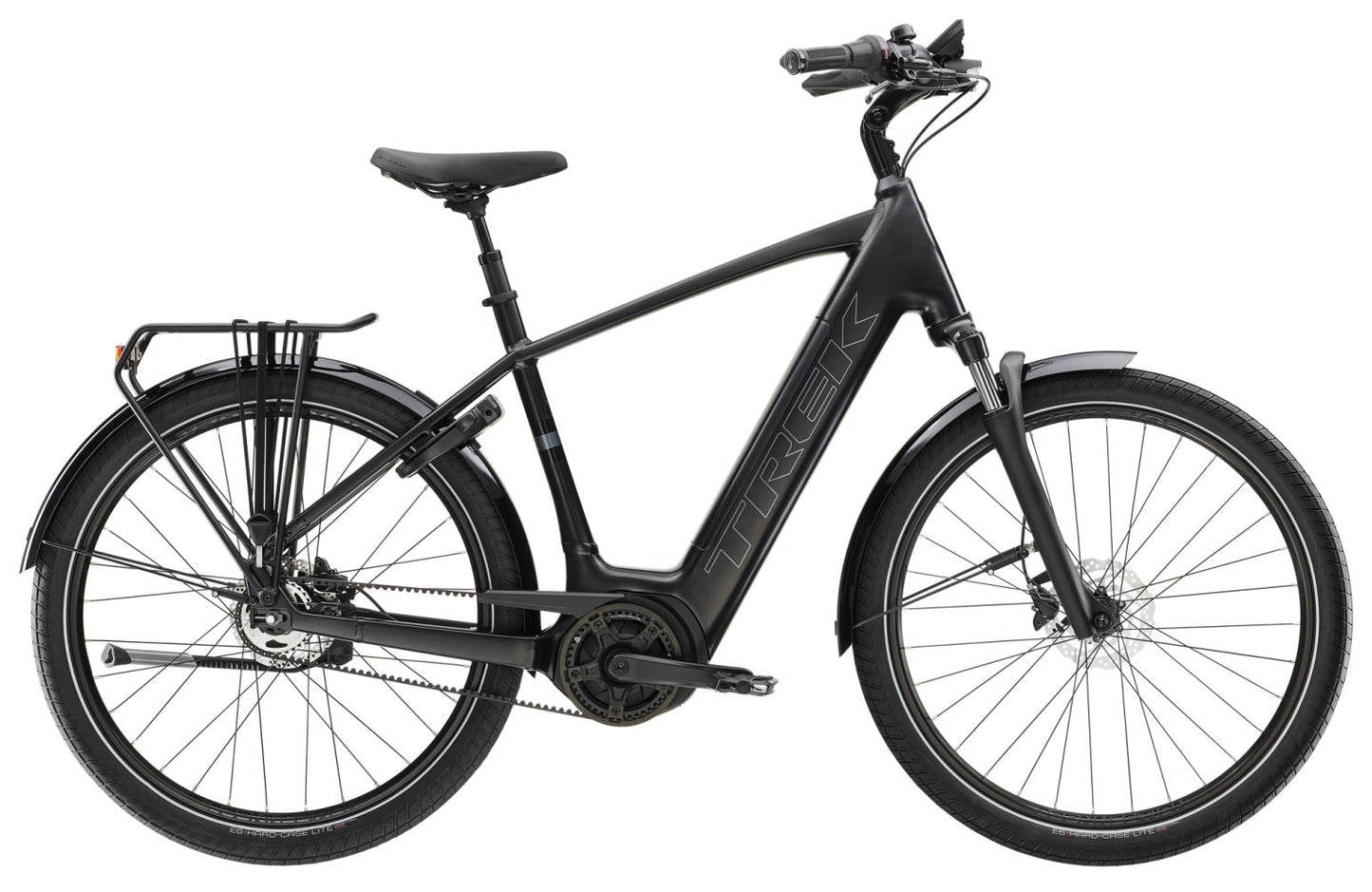 Elcykel Trek District+ 4 545wh Svart