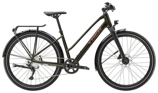 Hybridcykel Trek Dual Sport 3 Eq Stagger Gen 5 Dam Grön