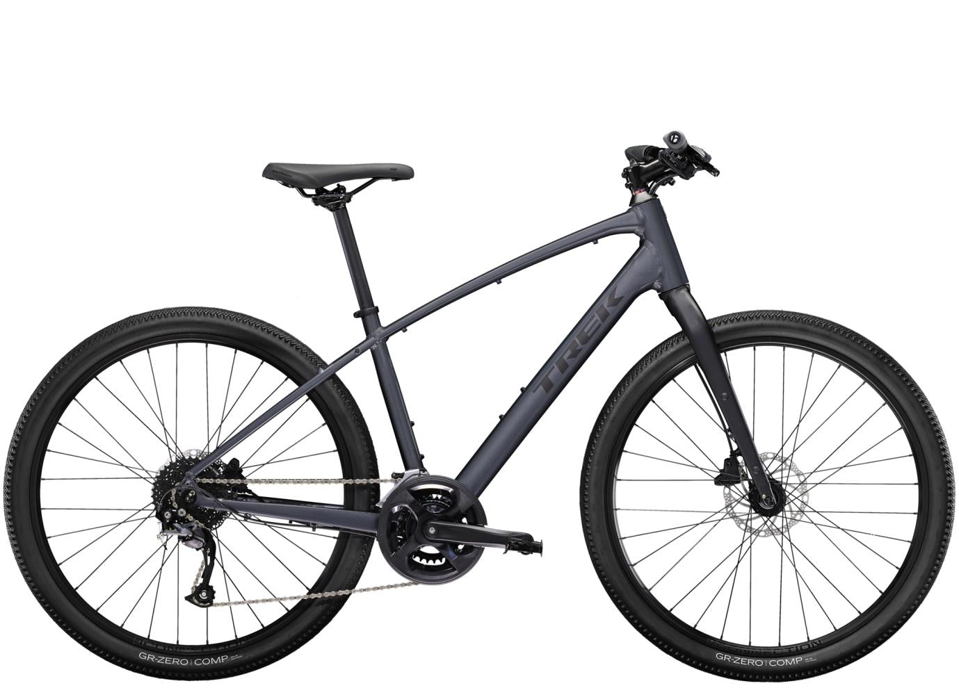 Hybridcykel Trek Dual Sport 2 Gen 5 Grå