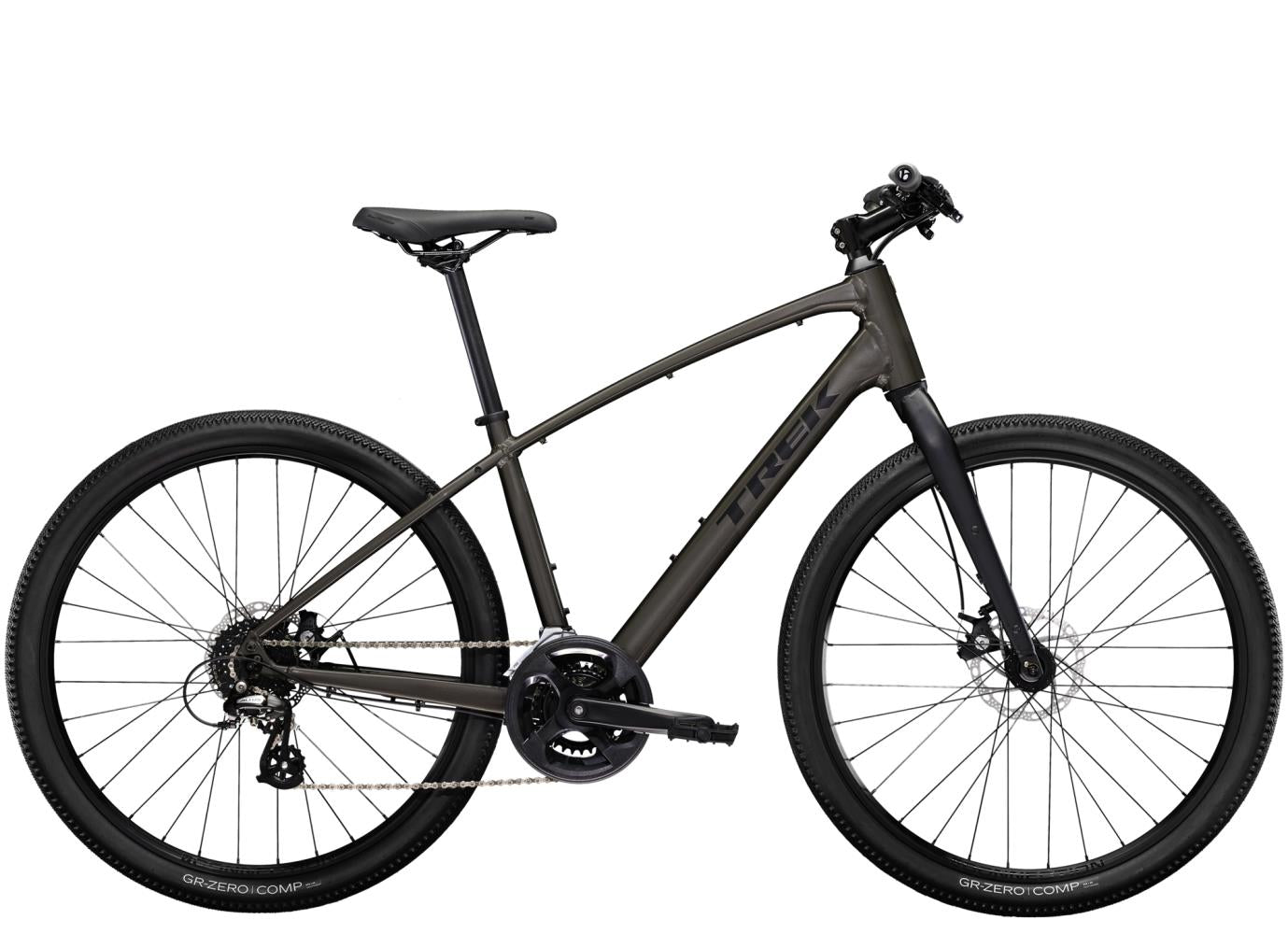 Hybridcykel Trek Dual Sport 1 Gen 5 Grå