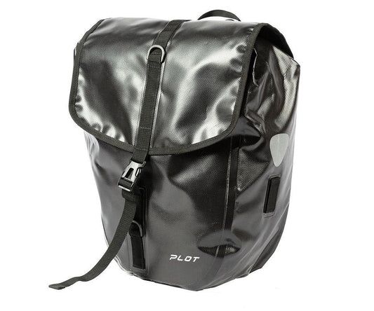 Pakethållarväska PLOT Touring Waterproof 28L svart
