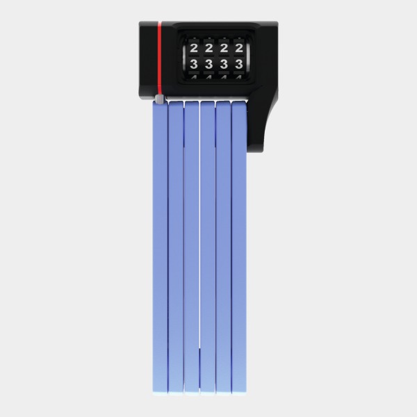 Vikbart lås ABUS uGrip Bordo 5700C 80 cm blå inkl. fäste (SH)
