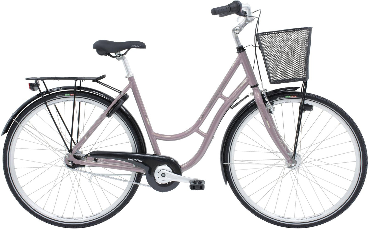 Damcykel Winther Shopping Classic 7-växlad rosa