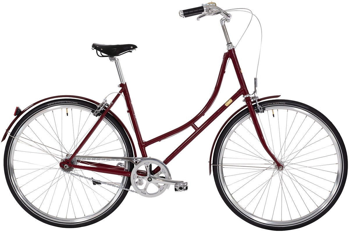 Damcykel Bike By Gubi 8-Växlar French Bordeaux