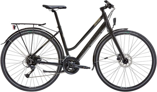 Hybridcykel Nishiki City 501 Mid Step dam svart
