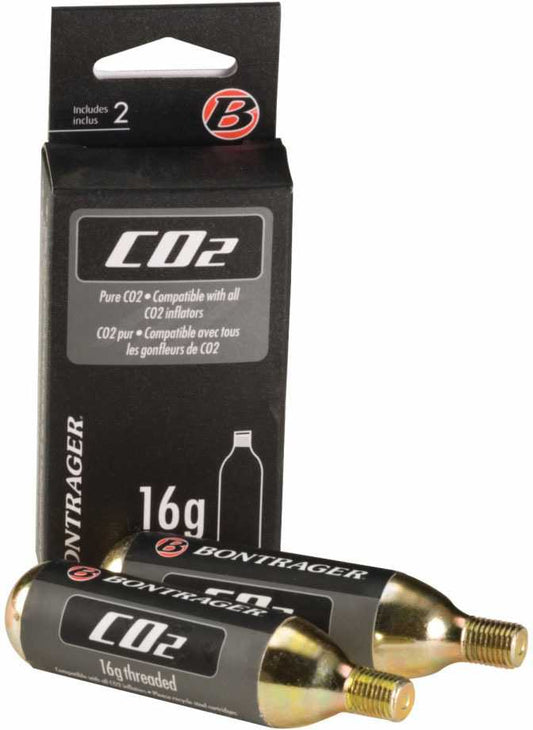 Kolsyrepatron Bontrager gängad 16 gram 2-pack