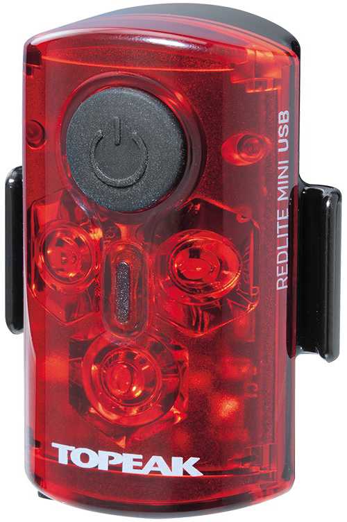 Baklampa Topeak Redlite Mini USB 11 USB svart