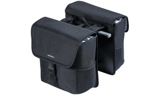 Väska Basil Go Mik Double Bag 32L Solid Black