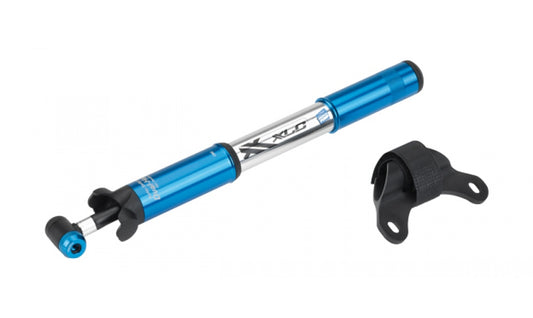 Mini pump XLC PU-R03 silver/blå