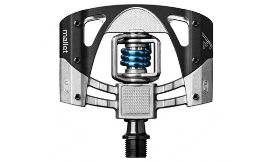 Cykelpedaler Crankbrothers Mallet 3 inkl. pedalklossar Grå/Svart/Blå