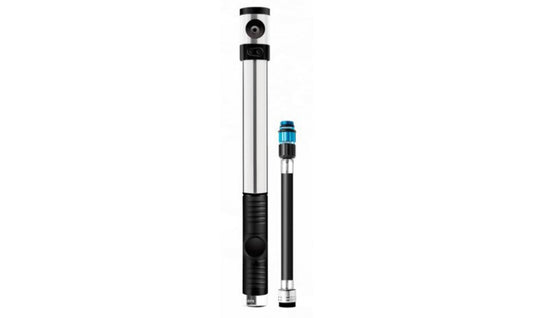 Mini pump Crankbrothers Klick HP /CO2 silver