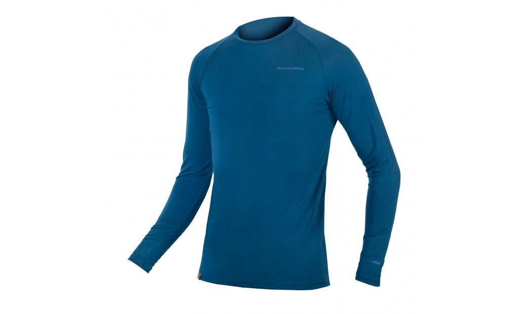 Underställ Endura BaaBaa Blend L/S Baselayer Blå x-large