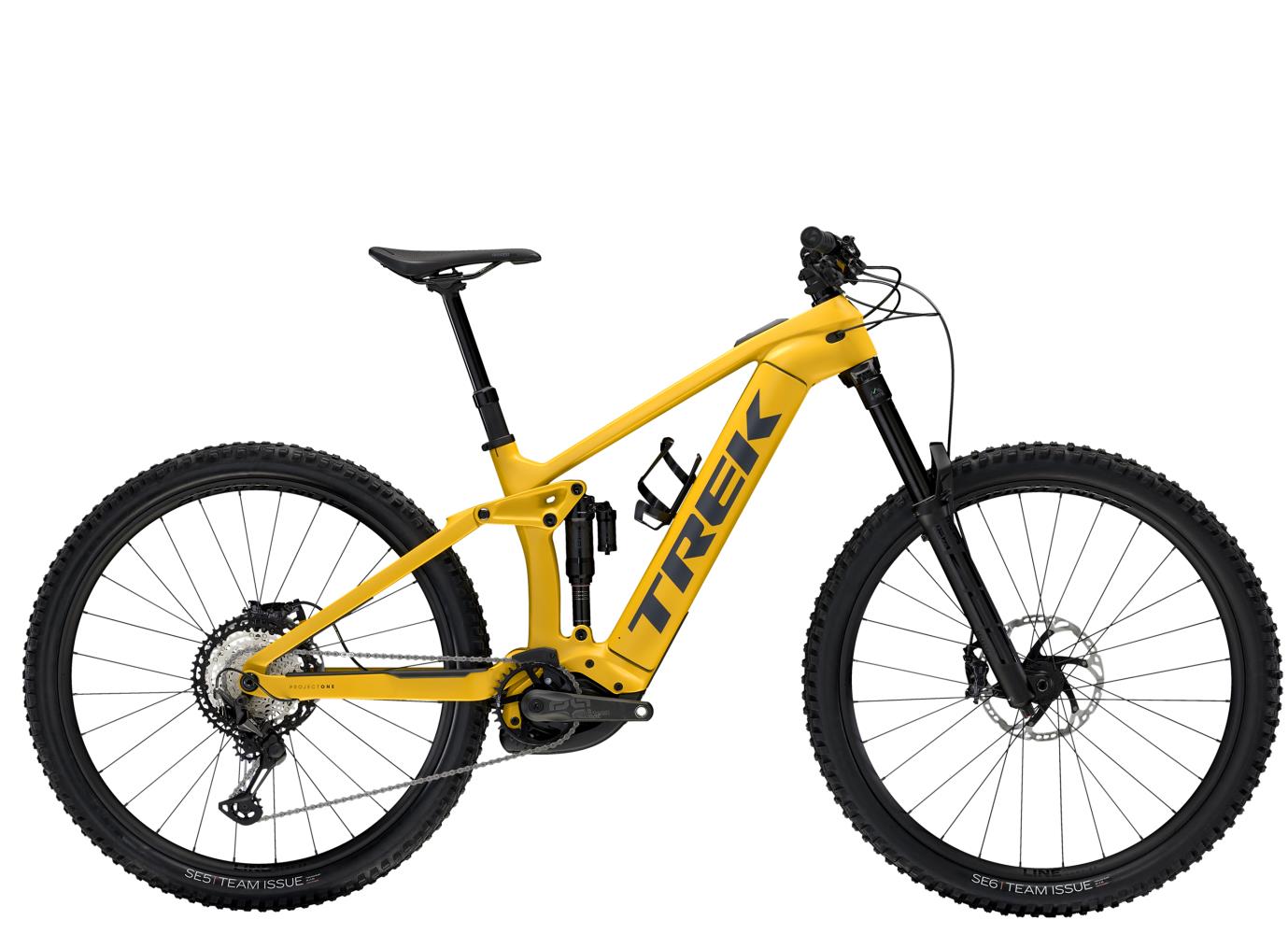 El-MTB Trek Rail 9.8 XT Gen 4 Gul