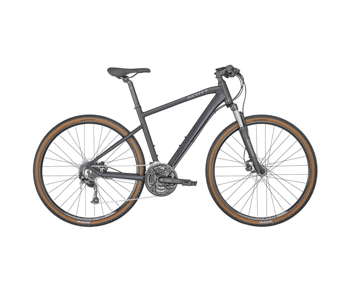 Hybridcykel Scott Sub Cross 40 Men Svart