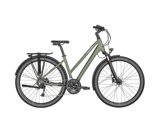 Hybridcykel Scott Sub Sport 30 Lady Grön