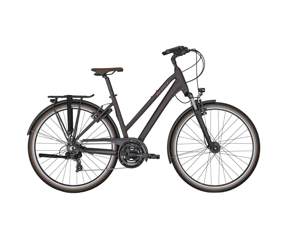 Hybridcykel Scott Sub Comfort 20 Lady Röd