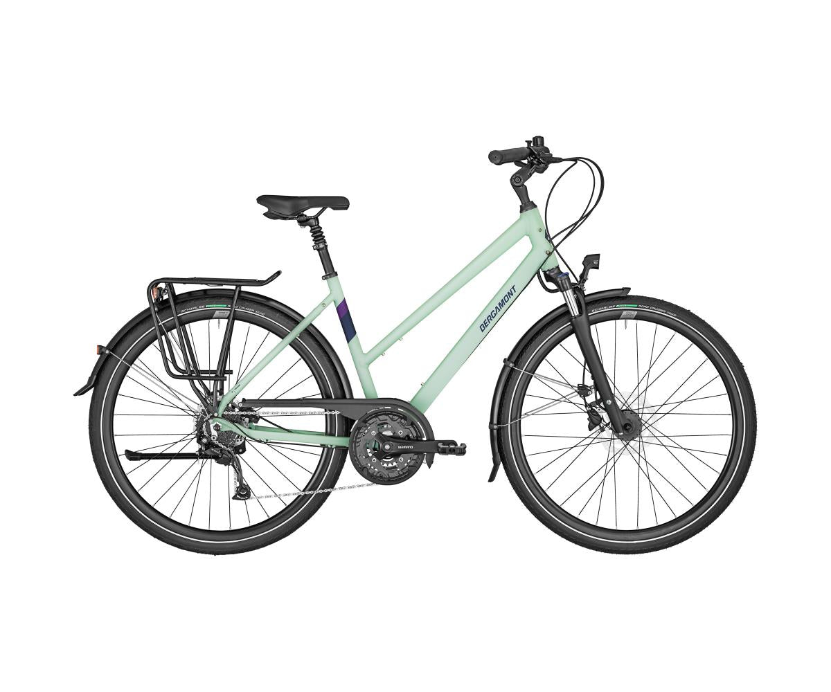 Hybridcykel Bergamont Horizon 6 Lady Grön