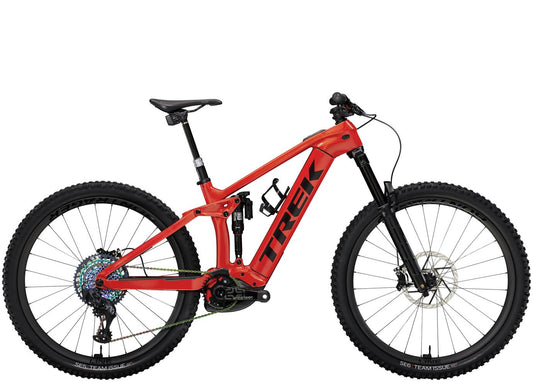 El-MTB Trek Rail 9.9 CXR Gen 4 Röd