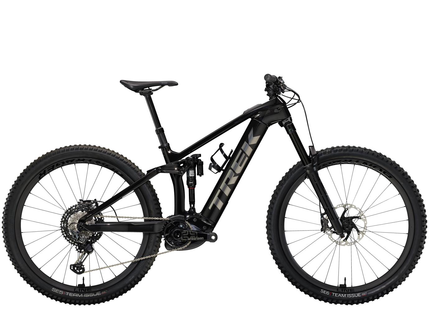 El-MTB Trek Rail 9.9 CXR Gen 4 Svart