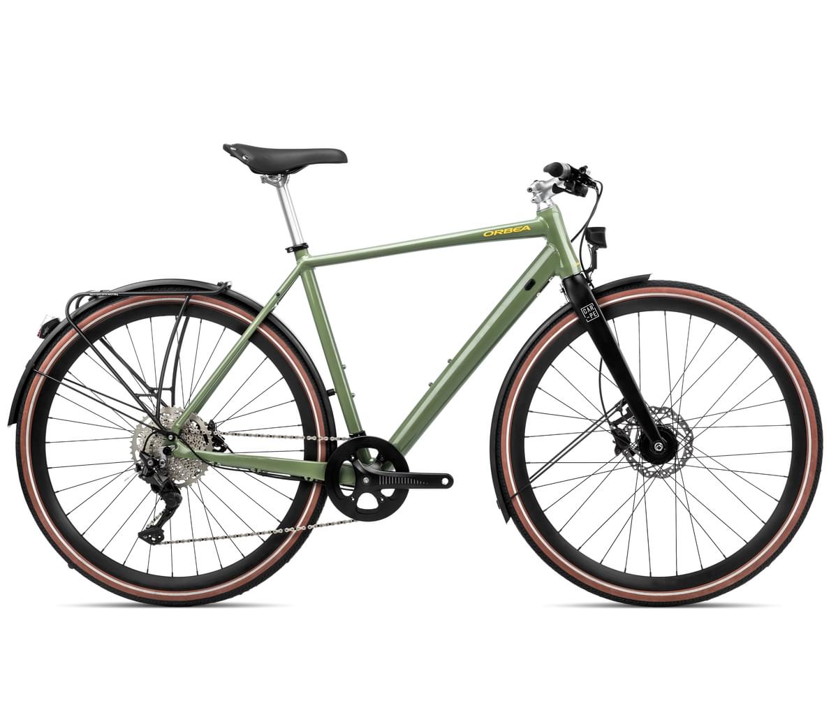 Hybridcykel Orbea Carpe 10 Grön/Svart