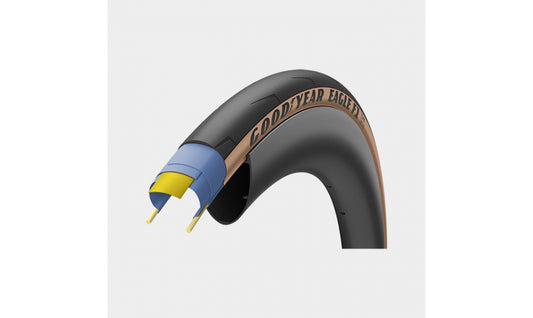 Cykeldäck Goodyear Eagle F1 R:Shield Dynamic GSR Classic 28-622 (700 x 28C / 28 x 1.10) vikbart svart