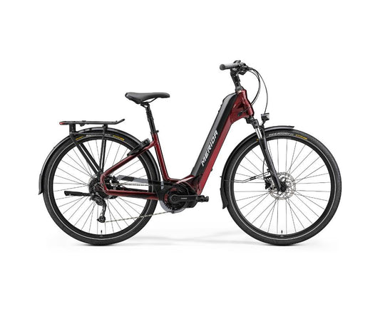 Elcykel Merida eSPRESSO City 400 EQ röd/svart